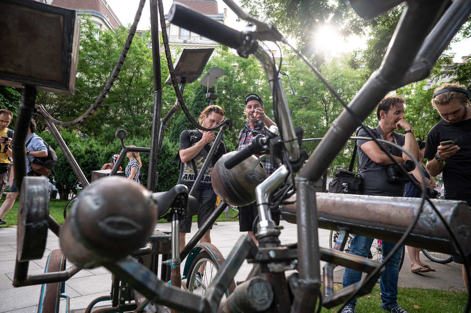 Mutáns Bringa Felvonulás