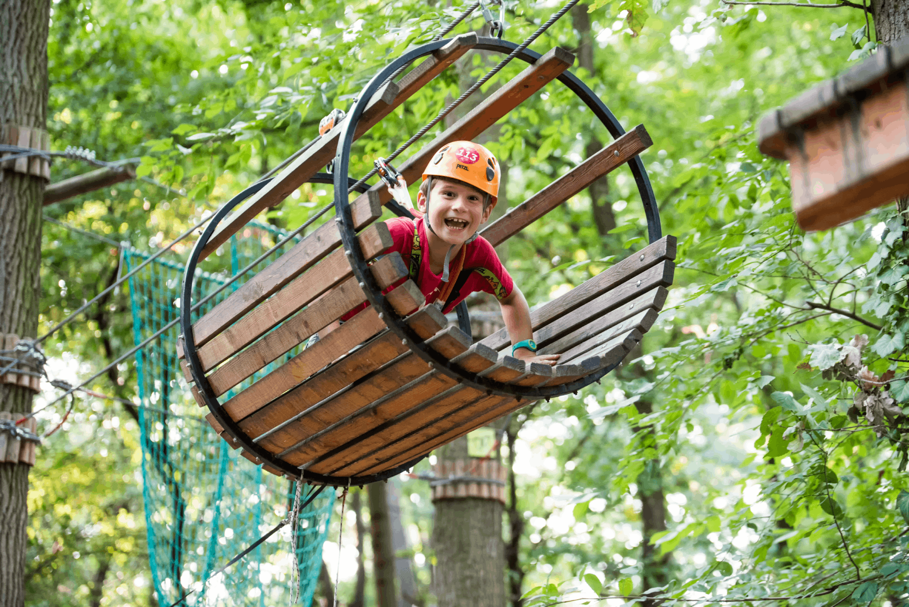 gyerek kalandparkban