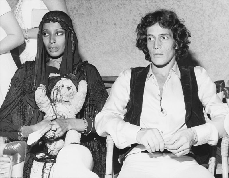 Donyale Luna és Luigi Cazzaniga