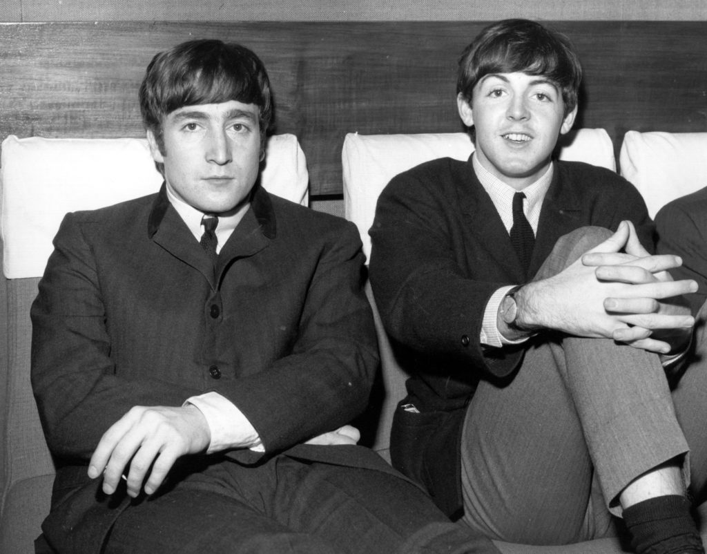 Paul McCartney the beatles John Lennon