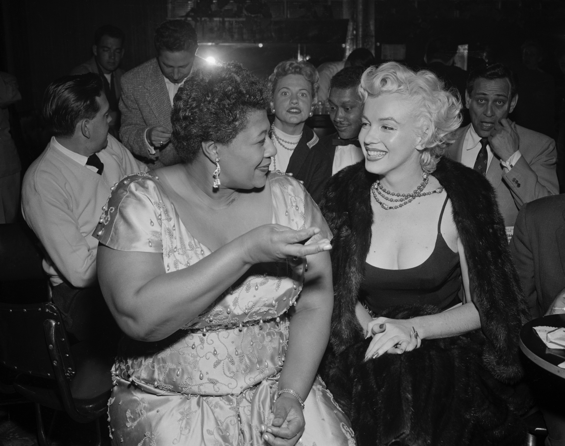 Marilyn Monroe és Ella Fitzgerald