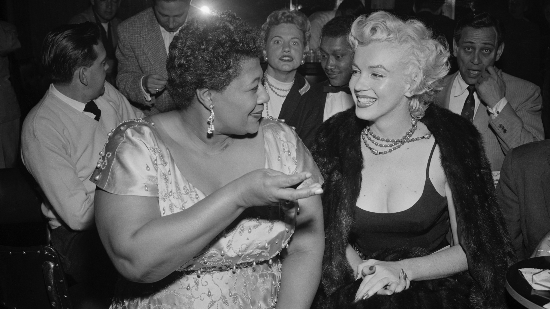 Marilyn Monroe és Ella Fitzgerald