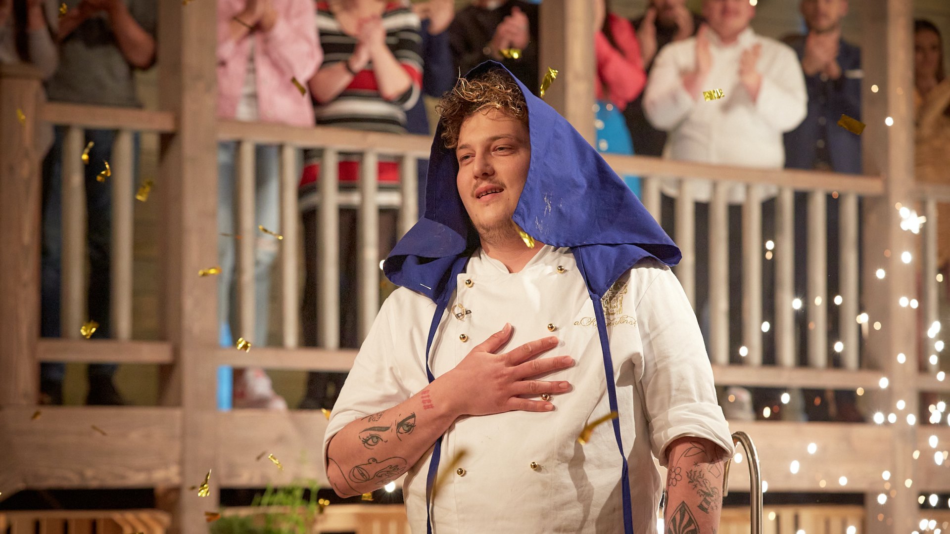 Varga Patrik, miután megnyerte a 2022-es A Konyhafőnök című műsort