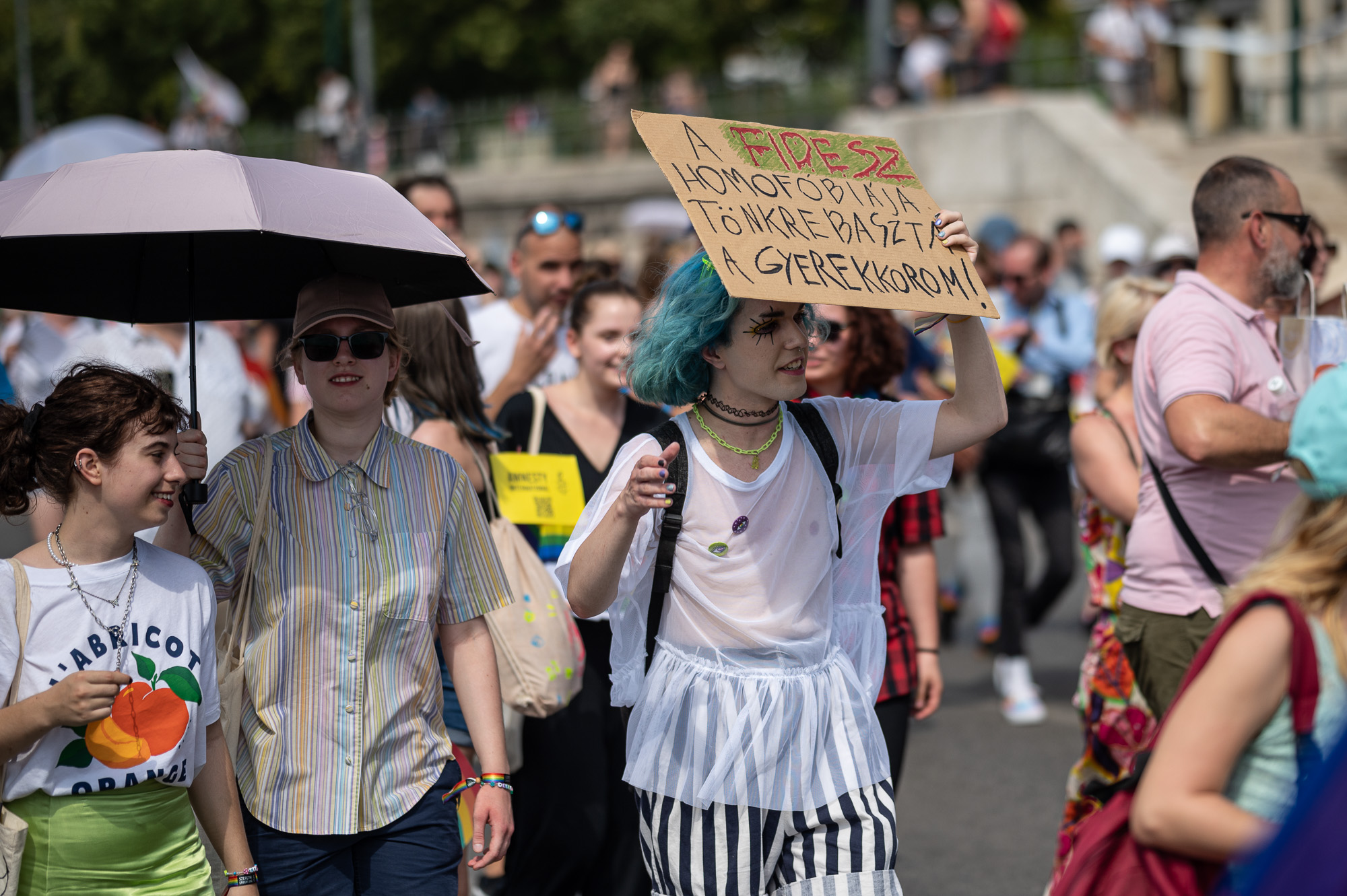 Budapest Pride felvonulás 2022