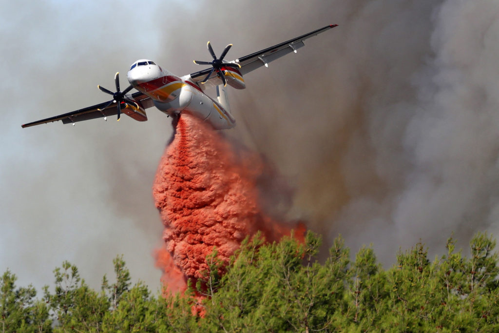 klímaválság hőség tűzvészek erdőtűz