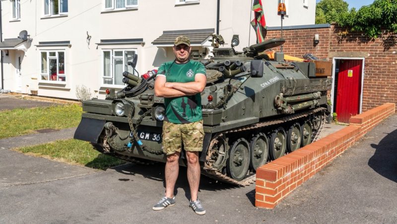 Gary Freeland és a tank 