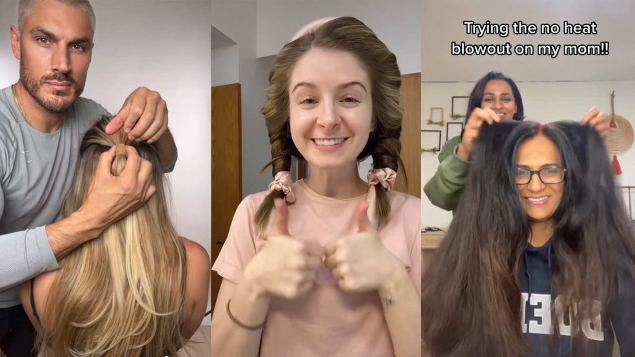 Egyszerű és gyors frizurák a TikTokról 