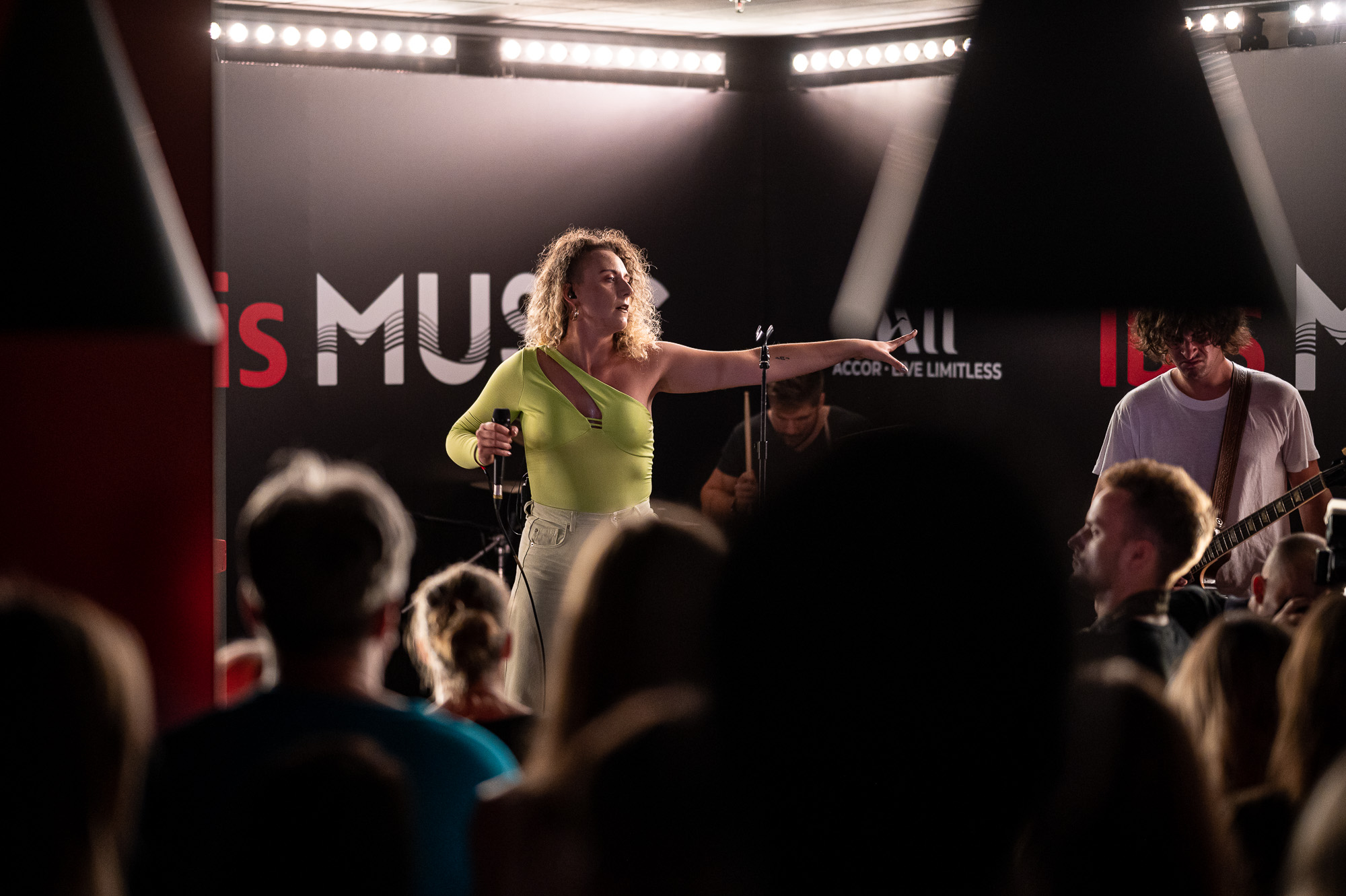 Koncert a varsói Ibis Hotelben