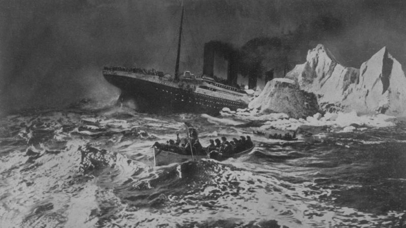 A süllyedő Titanic