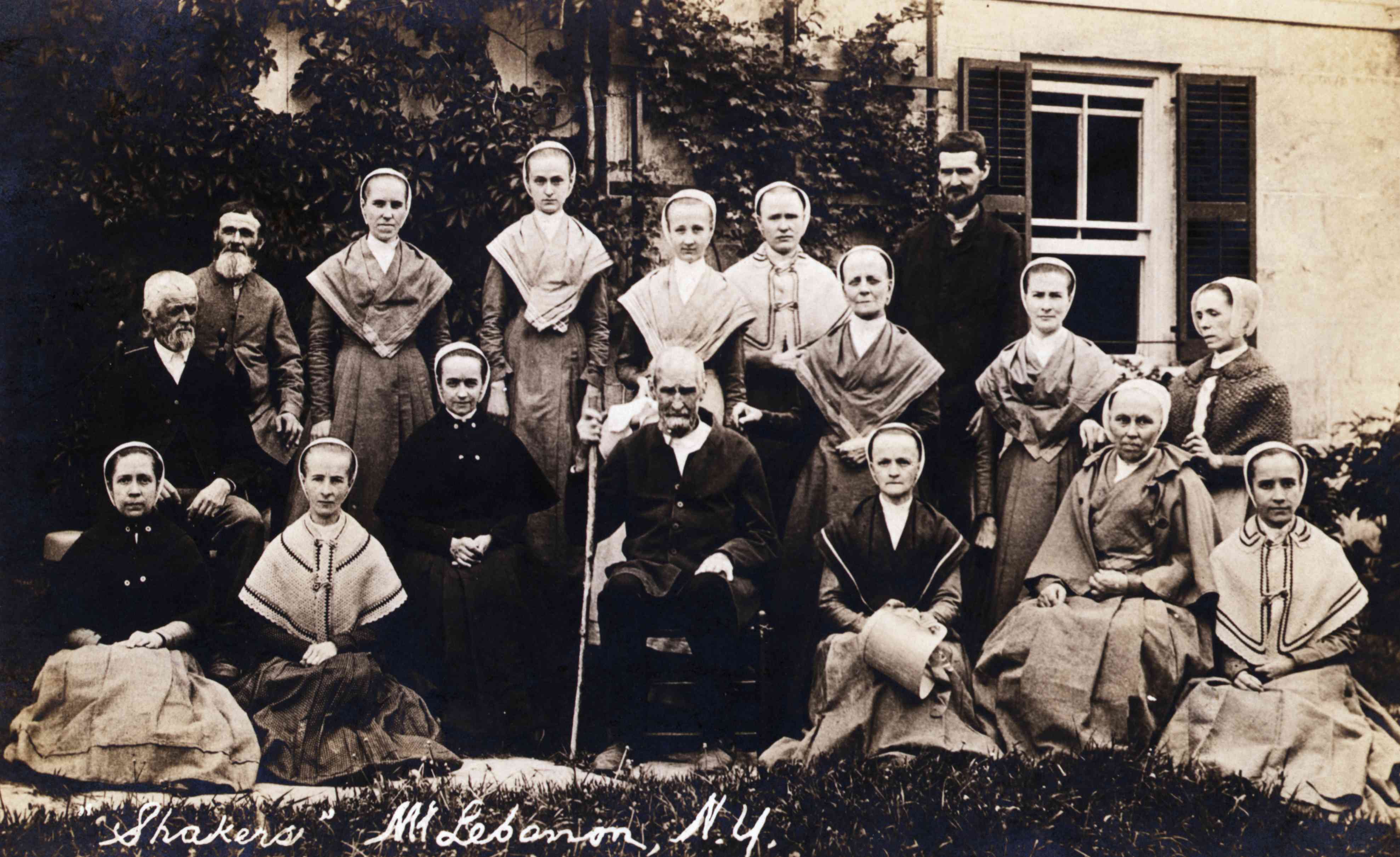 Séker közösség a 20. század elején (fotó: Wikipedia)