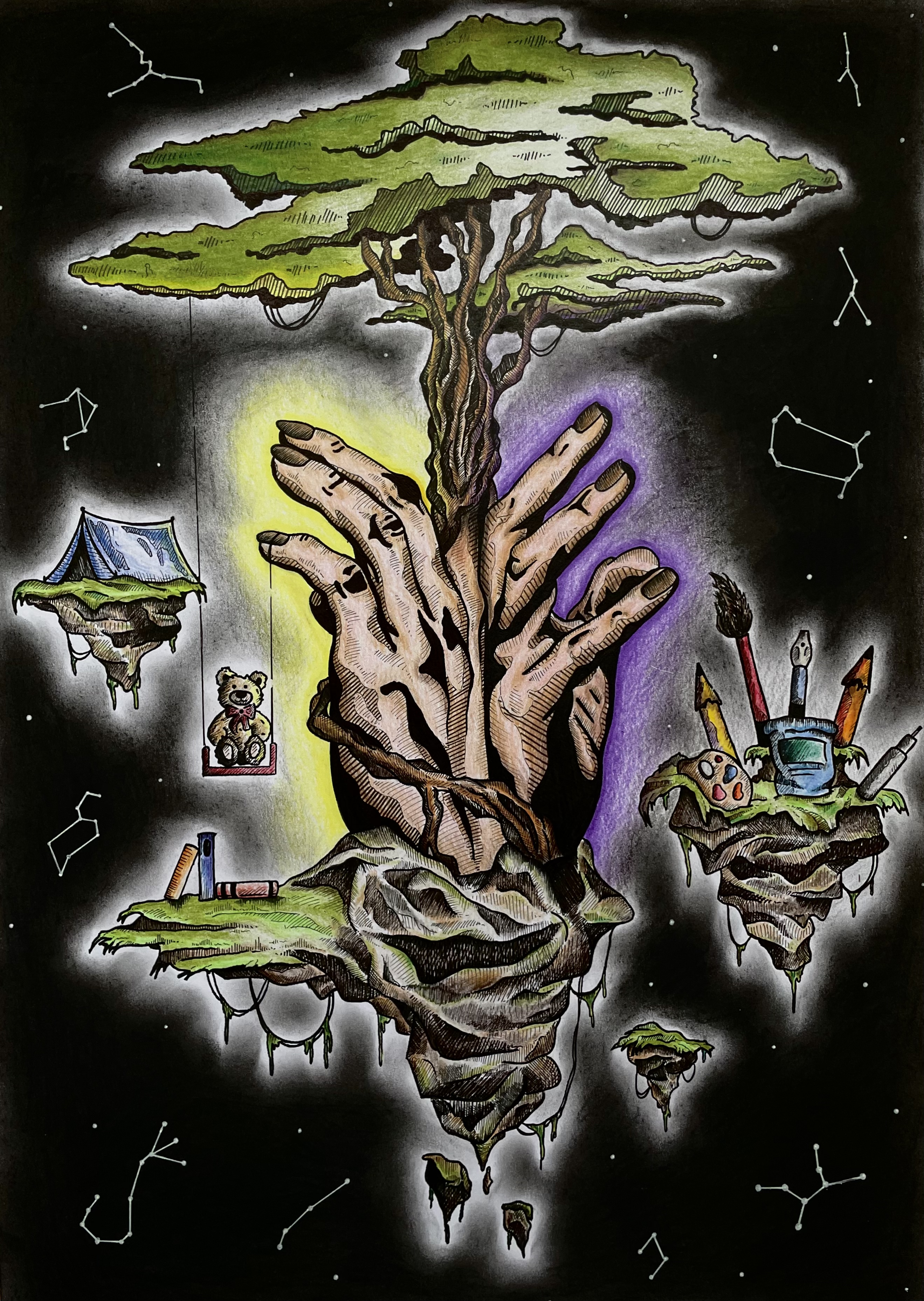 A 3. díjat Schmidt Kiara alkotása kapta