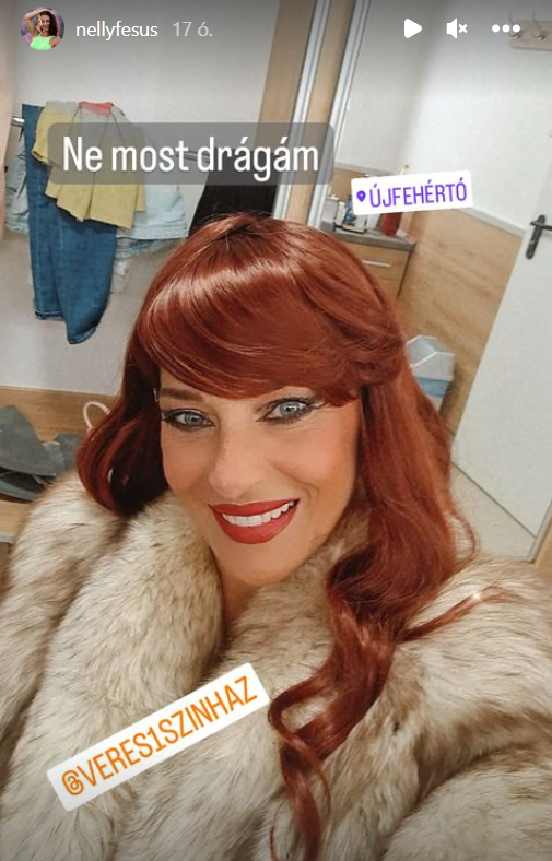 Fésűs Nelly Insta-sztori