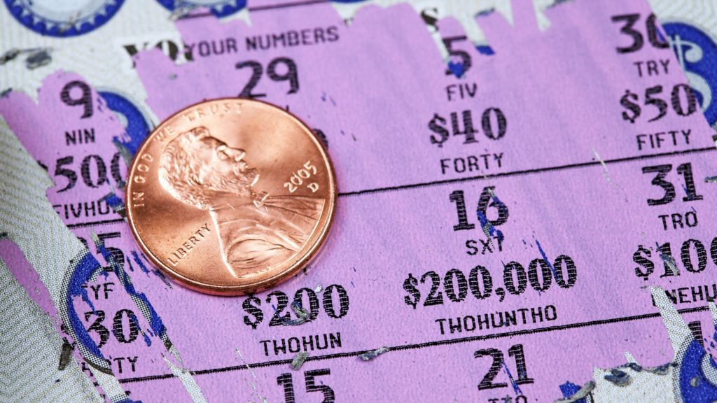 Amerikai kaparós sorsjegy