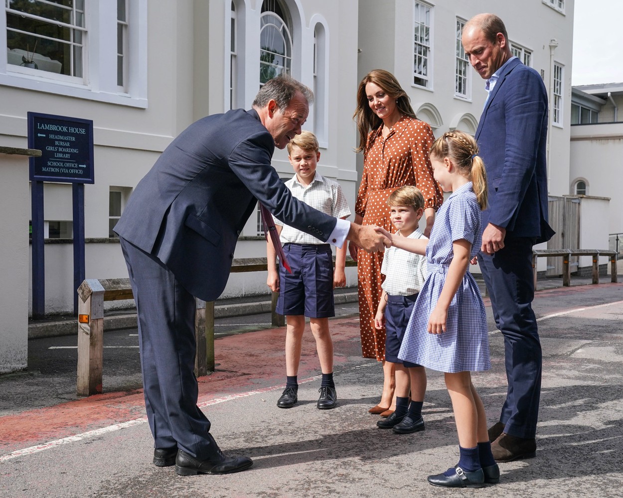 Lajos herceg első napja