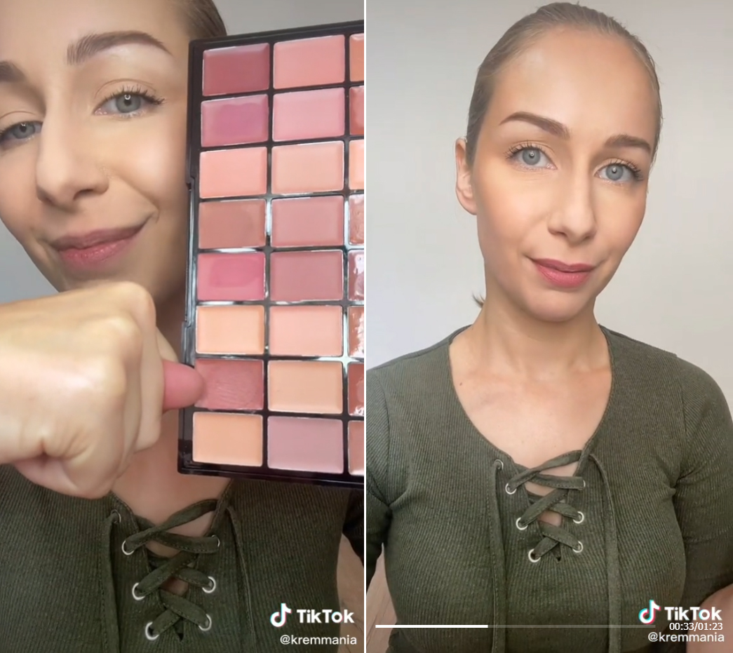 Sminktipp nude rúzs színének kiválasztásához 