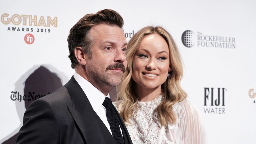 Jason Sudeikis és Olivia Wilde 2019-ben