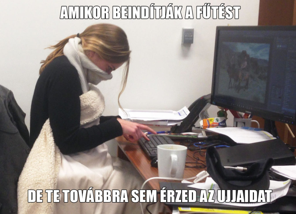 hőmérséklet hideg 18 fok munkahely munkavégzés