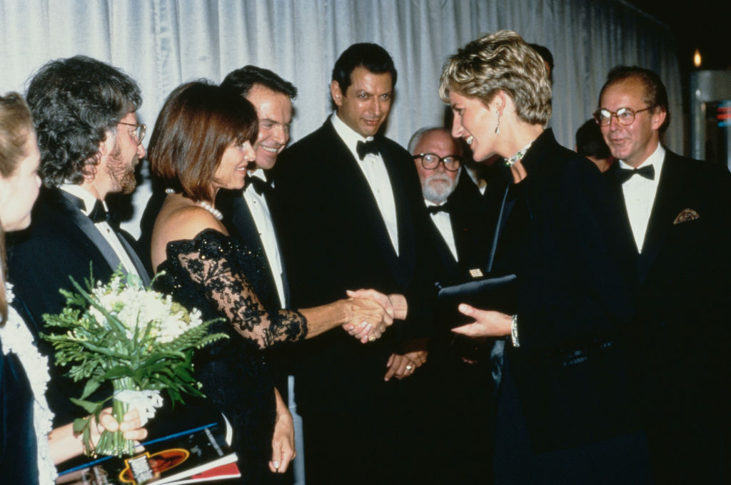Diana hercegnő a Jurassic Park londoni premierjén (Fotó: Princess Diana Archive/Getty Images)