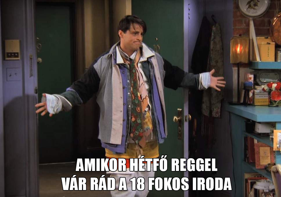 hőmérséklet hideg 18 fok munkahely munkavégzés