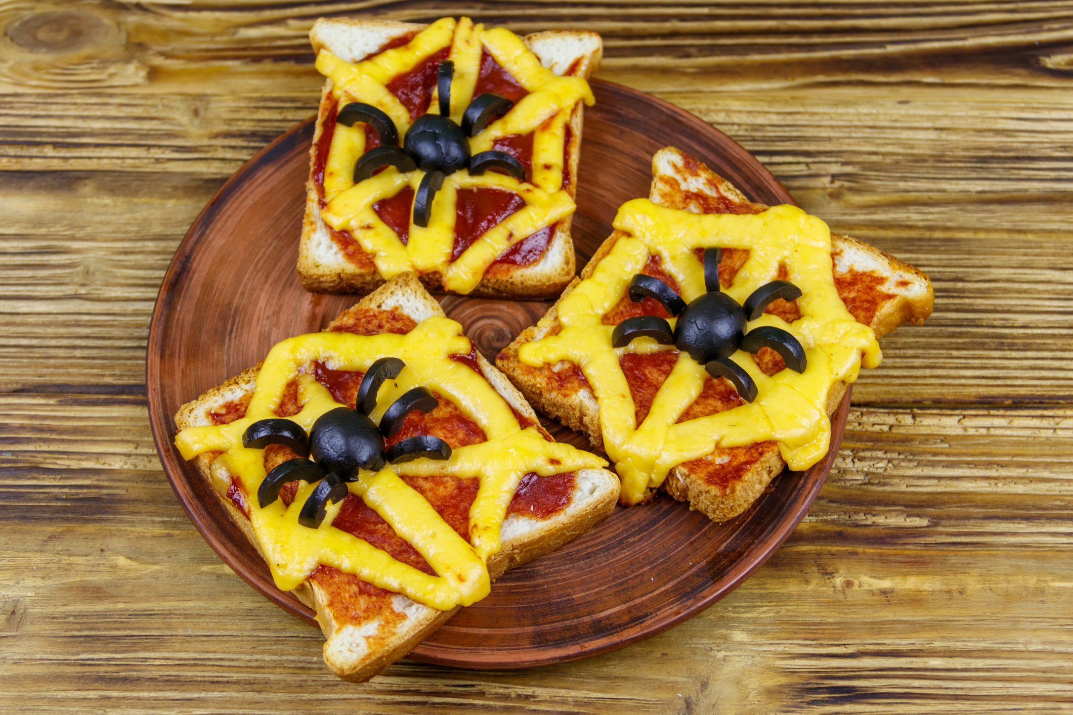 Halloweeni melegszendvics