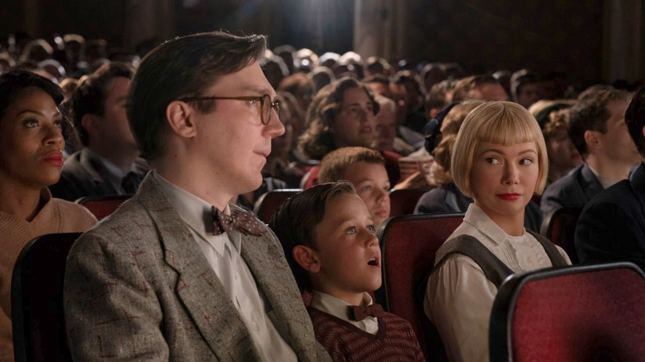 Paul Dano, Michelle Williams és Mateo Zoryon Francis-DeFord