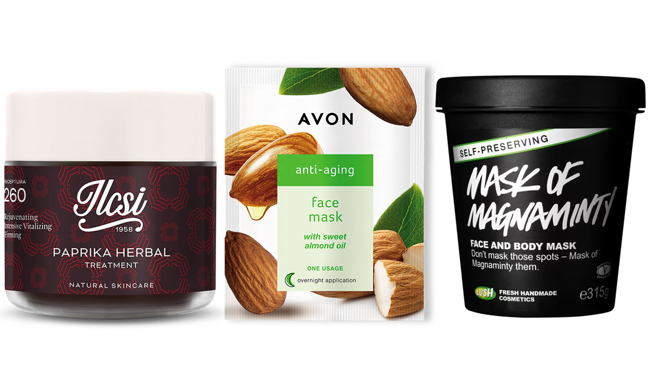 Ilcsi Esemény Előtti Pakolás - Avon Bőröregedést késleltető és Feszesítő Arcmaszk - Lush Mask of Magnaminty Arc- és Testpakolás