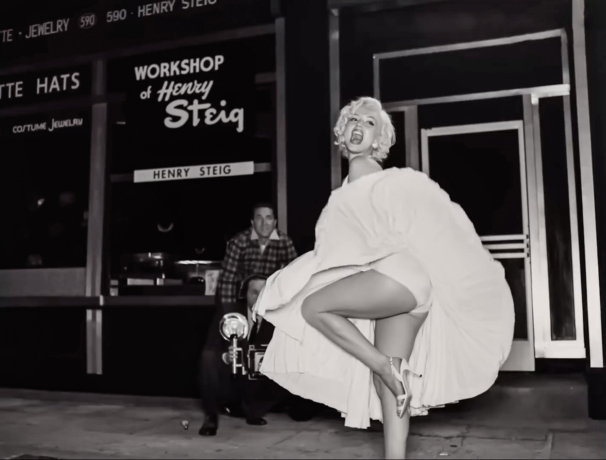 szöszi blonde Netflix kritika Marilyn Monroe Ana de Armas