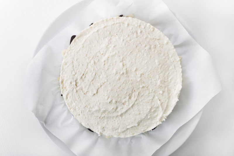 Túrótorta bevonat nélkül