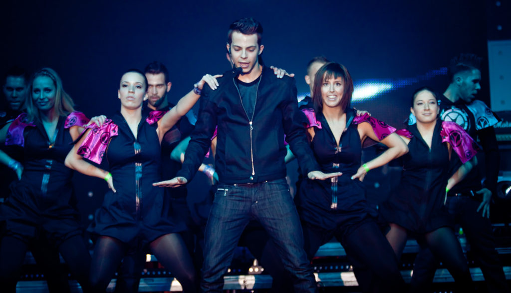 SP a színpadon (Fotó: Archív)