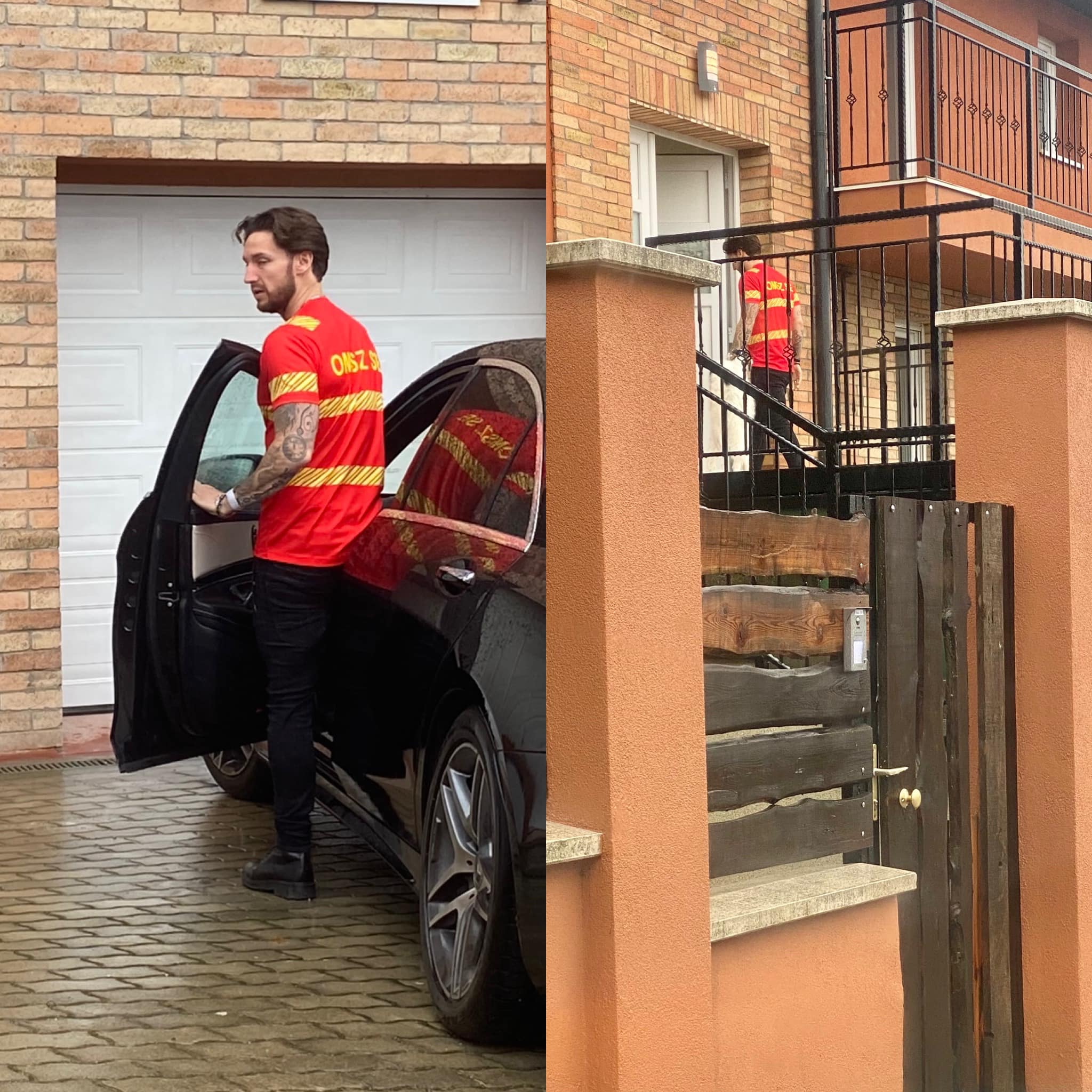 Shane Tusup az Országos Mentőszolgálat futópólójában