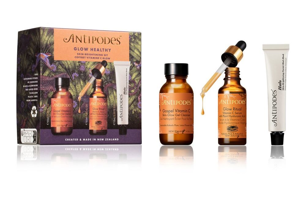 Antipodes Glow Healthy Ajándékszett A Ragyogó Bőrért