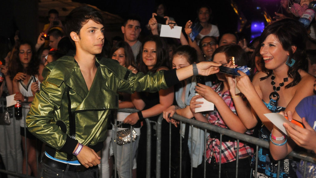 SP a 2010-es Viva Comet gálán a rajongókkal (Fotó: Czagány Balázs)