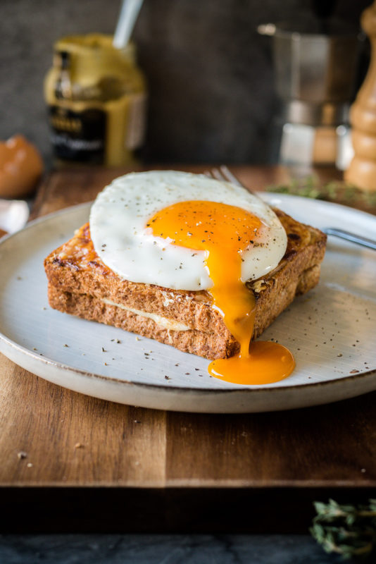 Croque madame szendvics / Fotó: Kárai Dávid, Central Média Archív