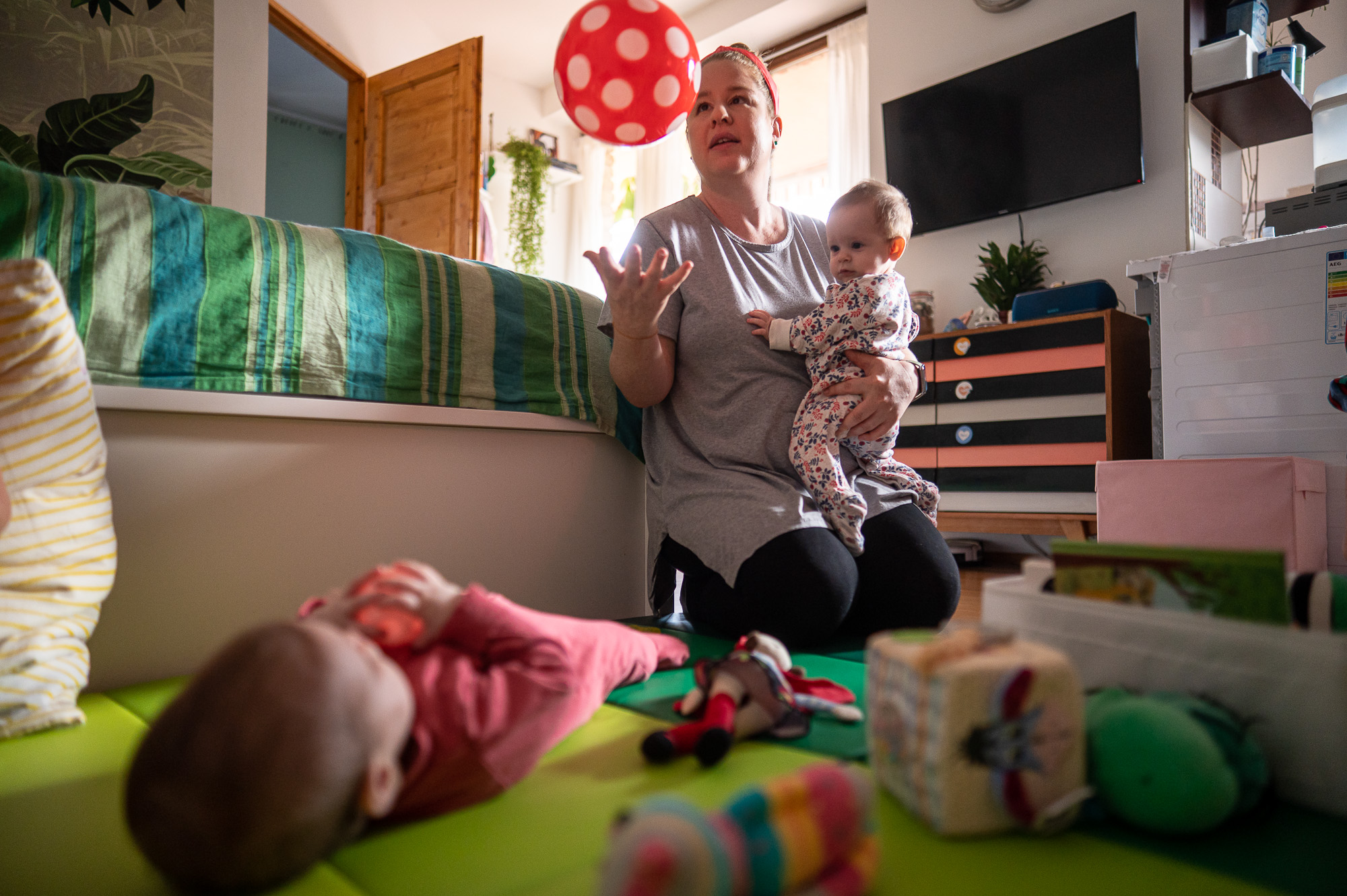 Wertheimer Kinga és az ikrei