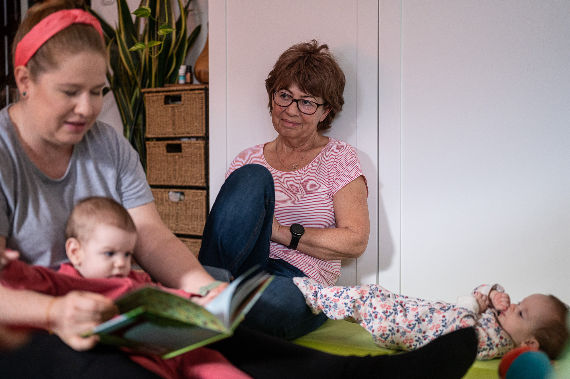 Wertheimer Kinga és az ikrei