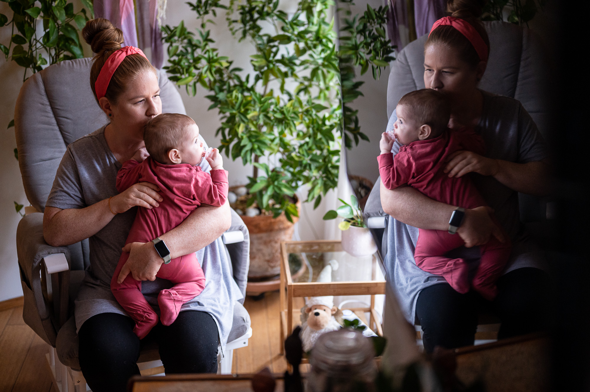 Wertheimer Kinga és az ikrei