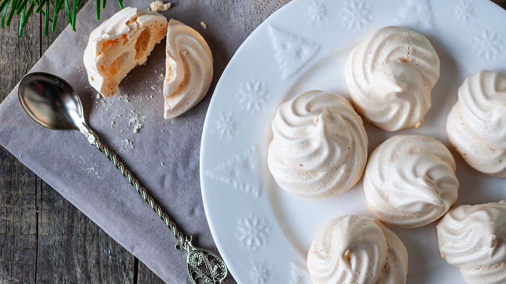 Karácsonyi habcsók