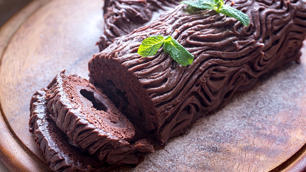 Csokoládés fatörzs