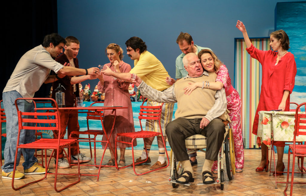 Bíró Bence magyartenger c. darabjának próbája a Centrál Színházban (Fotó: Horváth Judit)