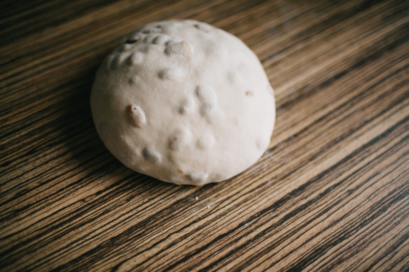 Panettone tészta begyúrva