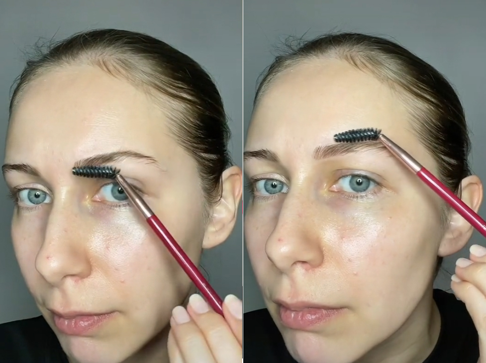 szappanszemöldök kialakítása - formázás