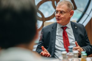 Dr. Tóth Ádám, a Magyar Országos Közjegyzői Kamara elnöke