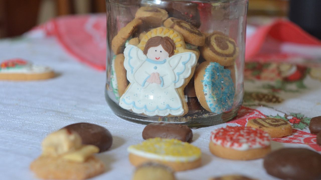 Mézeskalács angyalka