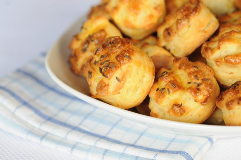 Hajtogatott krumplis pogácsa 