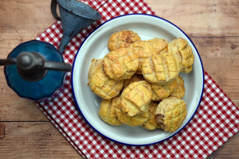 Töpörtyűs pogácsa 