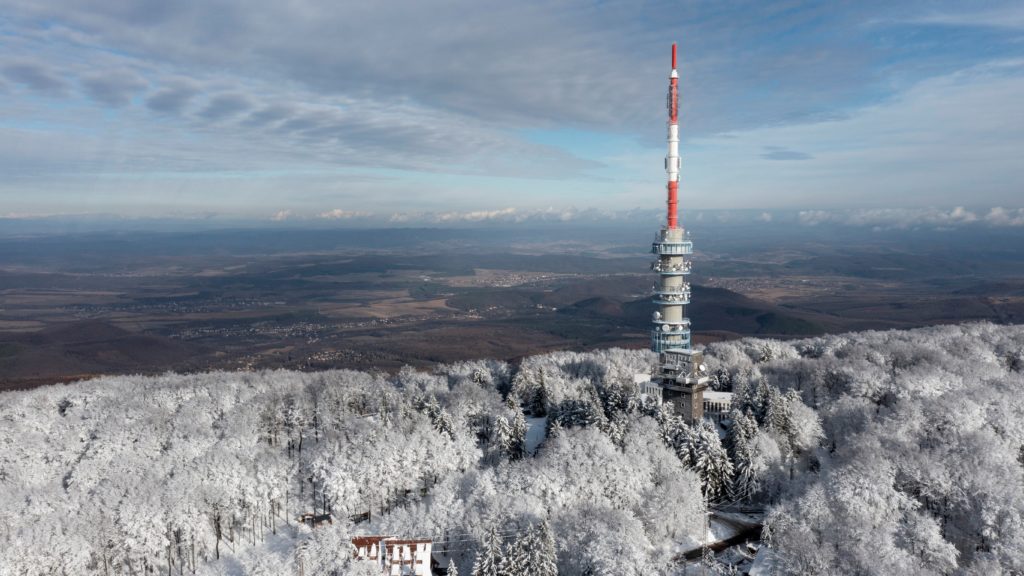 Havas táj Kékestetõn 2021. december 3-án