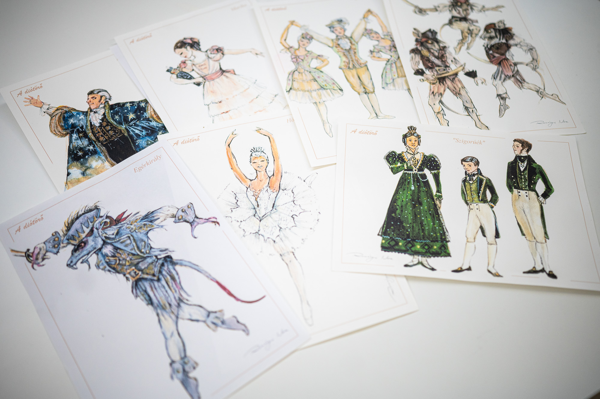 A Diótörő jelmezei