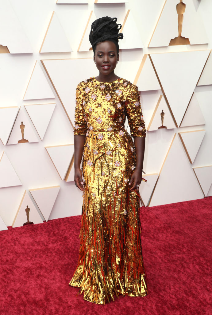Lupita Nyong'o az Oscar-gálán 