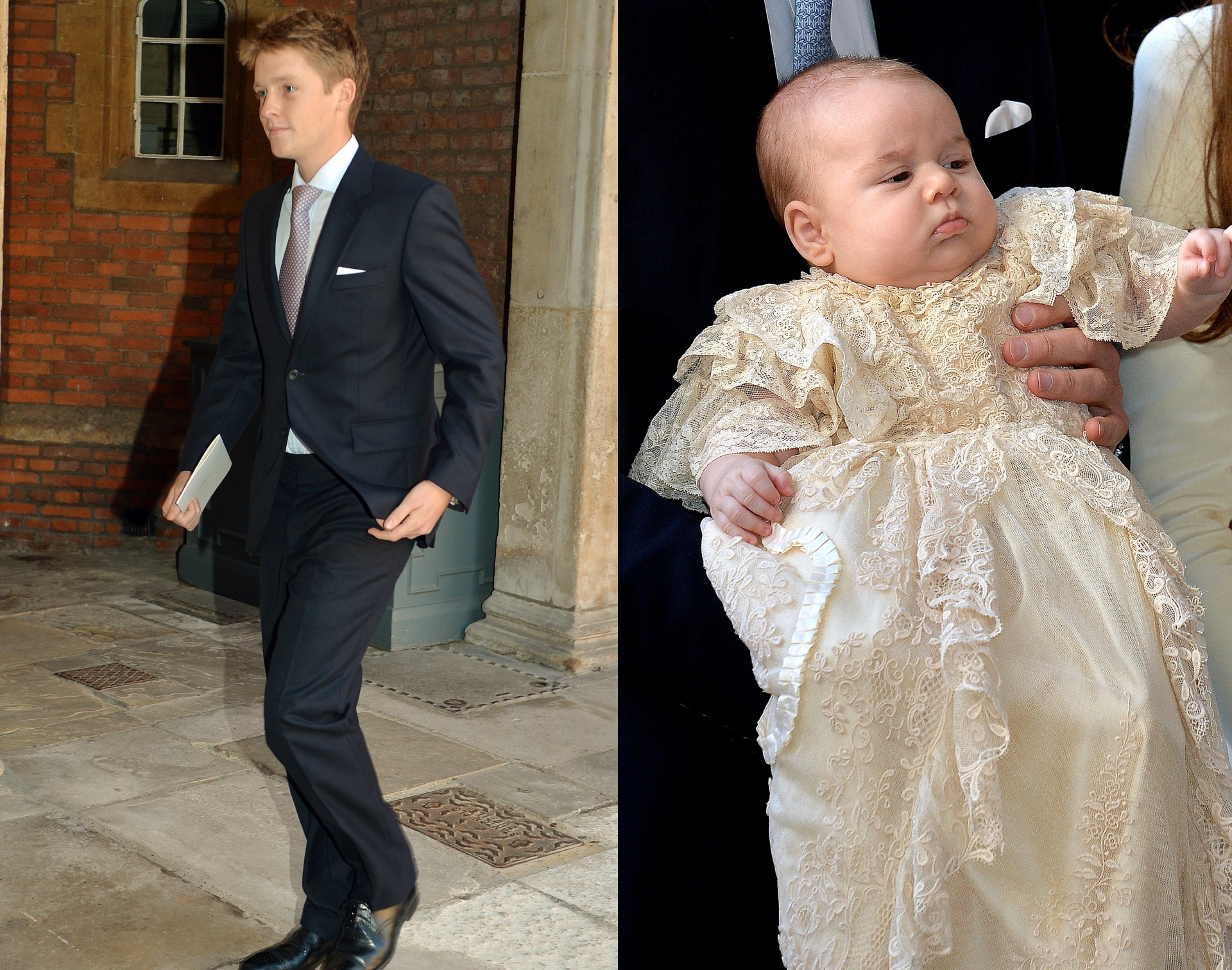 Hugh Grosvenor, György herceg keresztelője