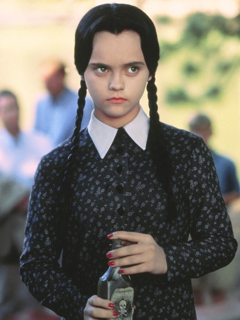 Christina Ricci Wednesday Addams szerepében